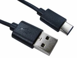 Cables Direct USB3C-941-3M USB cable USB 2.0 USB C USB A 0.48 Gbit/s Black (CDL 3MTR USB 2.0 TYPE C M - A M)