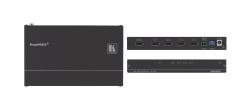 Kramer Electronics VM-4H2 video line amplifier Black (VM-4H2 - 4K 60Hz 4:4:4 HDMI 2.0 1: 4 Amplifier)