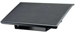 Fellowes Foot Rest Under Desk - Professional Series Under Desk Foot Rest Ergonomic Foot Rest with 3 Height Adjustable Positions & Non-Slip Platform Surface - Foot Rest Stool for Office & Home - Bla...