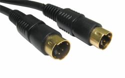 Cables Direct S-Video 20m S-video cable S-Video [4-pin] Black (CDL 20m S-Video Cable)