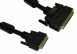 Cables Direct 1m, HPDB68 M/U2CN68 M SCSI cable Black External DB68/HP 68-p (1m SCSI 3-5 Half Pitch 68 [M] to VHDCI [M] Cable)