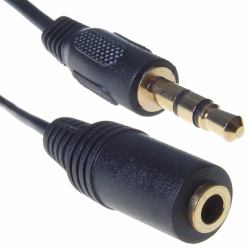 connektgear COAUD0505 audio cable 5 m 3.5mm Black (5m 3.5mm Stereo Plug-3.5mm Stereo Jack)