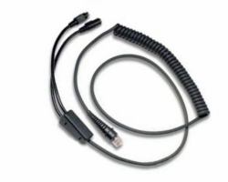 Honeywell 53-53002-3 PS/2 cable 2.7 m Black (KBW BLACK 2.9M - COILED 5V EXTERNAL POWER)