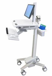 Ergotron StyleView EMR Cart with LCD Pivot White Flat panel Multimedia cart (Ergotron StyleView EMR Cart with LCD Pivot White Flat panel Multimedia cart)