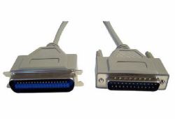 Cables Direct PC-105 parallel cable Grey (CDL 5m D25 [M] to 36 Centronic)