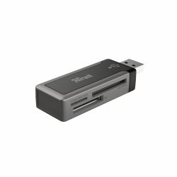 Trust 36-in-1 USB2 Mini Cardreader CR-1350p card reader USB White (TRUST MINI CARD READER ROBSON MINI CARD READER)