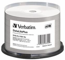Verbatim DataLifePlus 4.7 GB DVD-R 50 pc[s] (VERBATIM DVD-R AZO 4.7GB 16X DL+ WIDE PRINTABLE SURFACE NO-I)