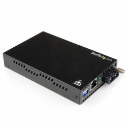 StarTech.com Gigabit Ethernet Single Mode Fiber Media Converter SC 40 km - 1000 Mbps (GIGABIT ETHERNET SM FIBER MEDIA - CONVERTER SC 40 KM)