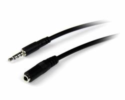 StarTech.com 1m 3.5mm 4 Position TRRS Headset Extension Cable - M/F (3.5MM STEREO EXTENSION AUDIO - CABLE - M/F - 1M TRRS EXTENSION)
