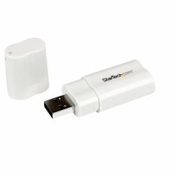 StarTech.com USB to Stereo Audio Adapter Converter (USB 2.0 TO AUDIO ADAPTER - EN)